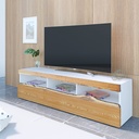 IDIYA QUEBEC TV STAND , WHITE