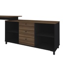  Juazeiro Desk - Ipe/ Black large