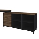  Juazeiro Desk - Ipe/ Black large