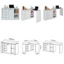  Rondonopolis 1100 Desk - White