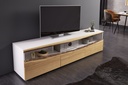 IDIYA QUEBEC TV STAND , WHITE