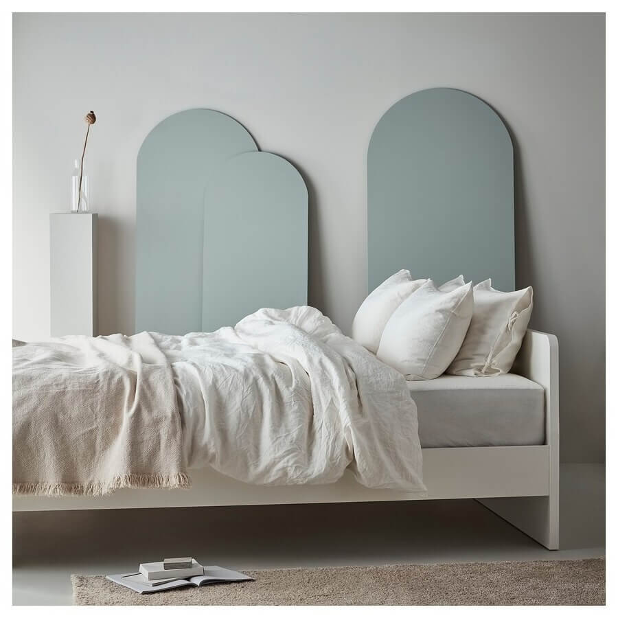 Askvoll Super King Bed Frame /White/ Luroy 180x200cm