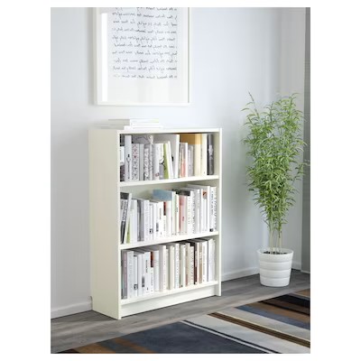 BILLY Bookcase, White 80X28X106