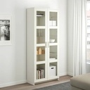 BRIMNES Glass-Door Cabinet, White 80X190 cm