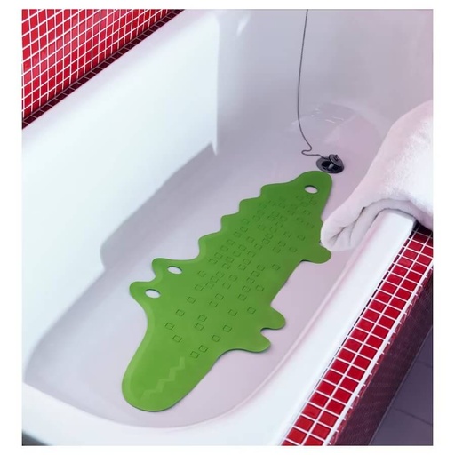 IKEA Bathtub Mat- Patrull Bathtub Mat, Crocodile Green