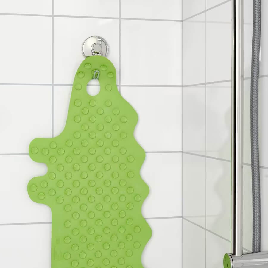 Bathtub Mat- Patrull Bathtub Mat, Crocodile Green