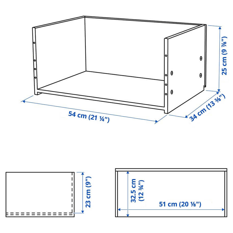 Bestå Drawer Frame