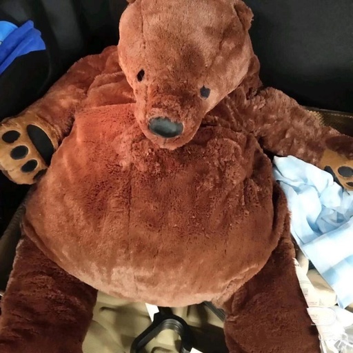 IKEA Djungelskog Soft Toy, Brown Bear