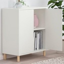 EKET Cabinet Combination with Legs, White-Wood 70X35X80 cm