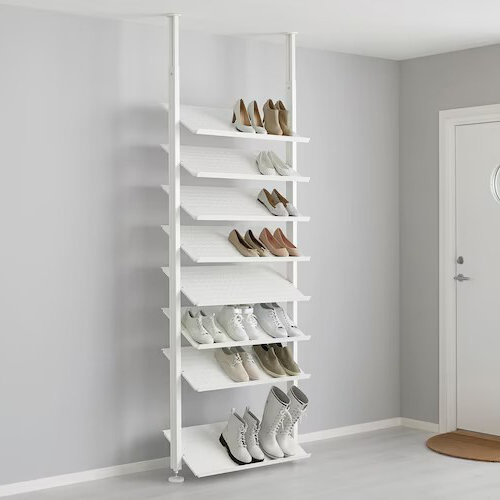 Elvarli Shoe Shelf, White, 80X36 cm