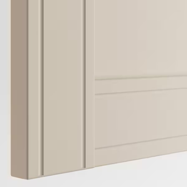 FLISBERGET Door, Light Beige, 50X229 cm