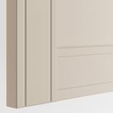 FLISBERGET Door, Light Beige, 50X229 cm