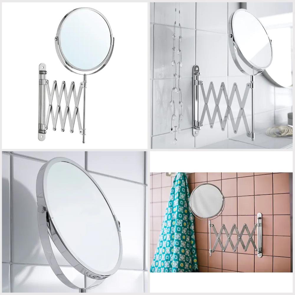 Frack Mirror, Stainless Steel