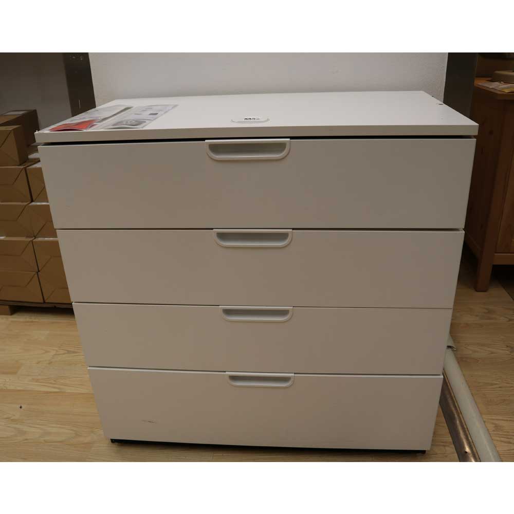 Galant Drawer Unit, White 80X80 cm