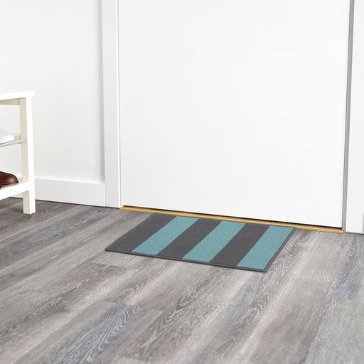 IKEA HALSTED Door Mat, Grey-Blue 44X66 cm