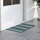 HALSTED Door Mat, Grey-Blue 44X66 cm