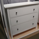 HEMNES Chest of 3 Drawers, White Stain