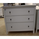 HEMNES Chest of 3 Drawers, White Stain