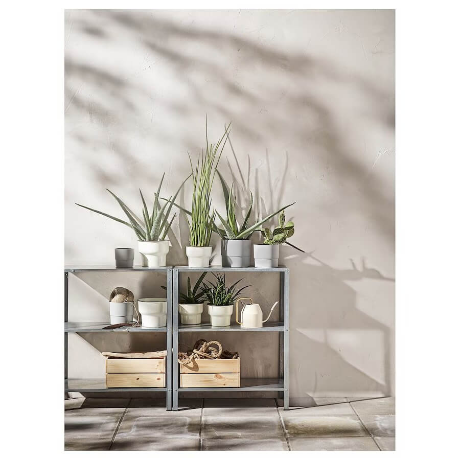 HYLLIS shelving unit in/outdoor 60x27x74 cm