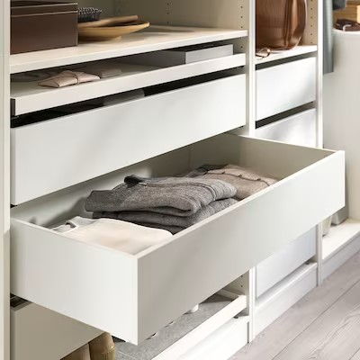 IKEA KOMPLEMENT Drawer, White, 100X58 cm