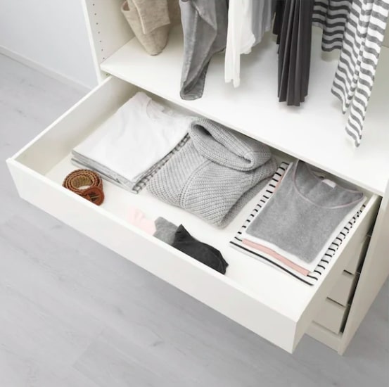 KOMPLEMENT Drawer, White, 100X58 cm