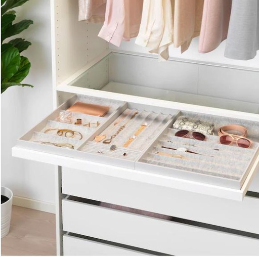 IKEA KOMPLEMENT Pull-Out Tray, White, 100X58 cm