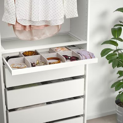 IKEA KOMPLEMENT Pull-out Tray, White, 50X58 cm