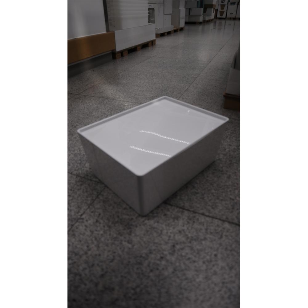 Kuggis Box with Lid, White, 26X35X15 cm