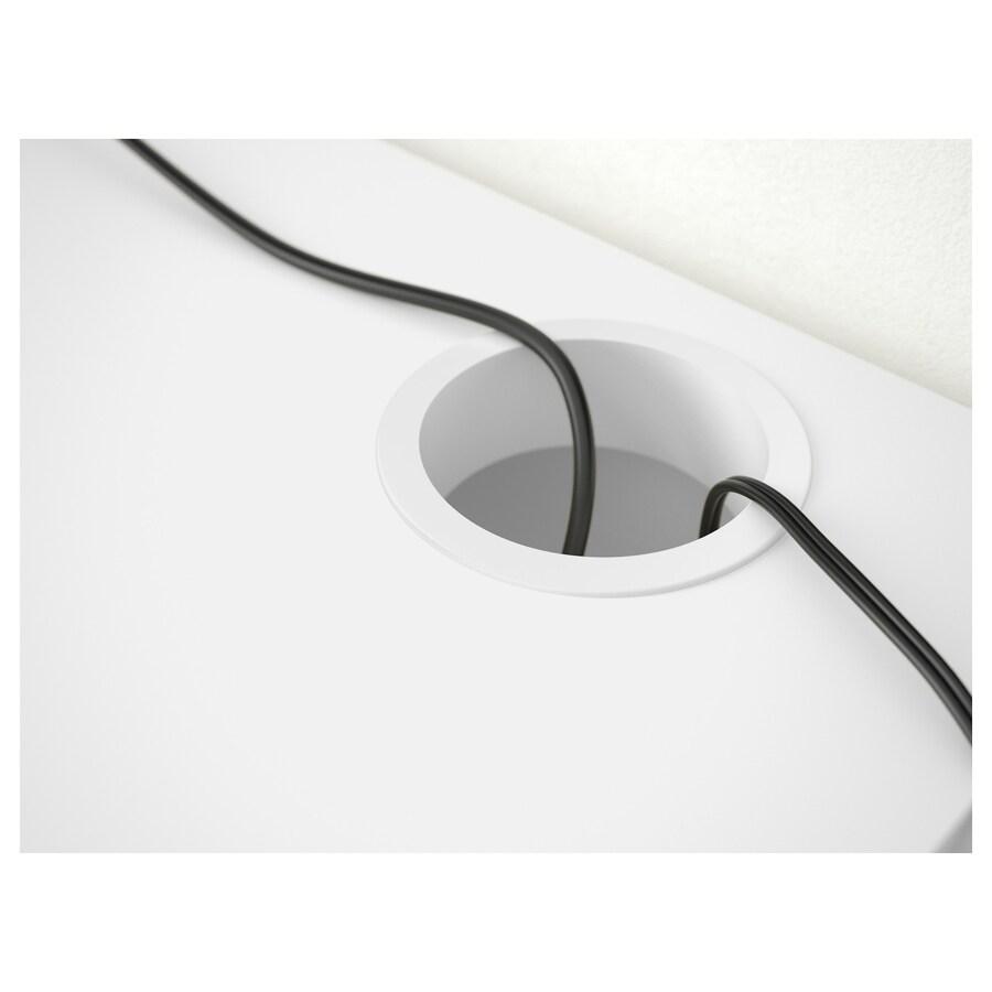 MICKE Desk, White 73X50cm