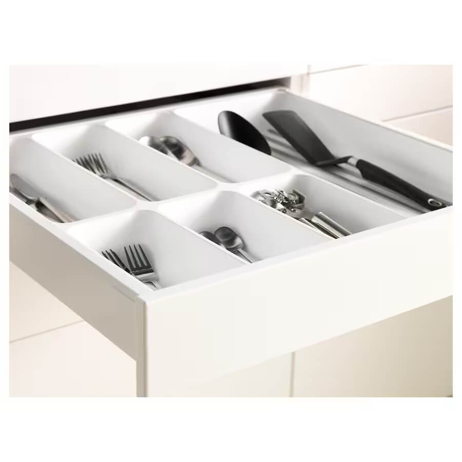 Maximera Drawer, Low, White, 60X60 cm