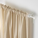 RACKA Curtain Rod, White 210-385cm