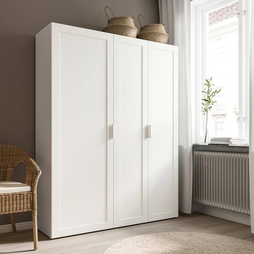 IKEA SANNIDAL Door, White, 40X180 cm