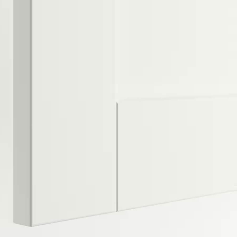 SANNIDAL Door, White, 40X180 cm