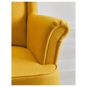 STRANDMON Wing Chair, Skiftebo Yellow --