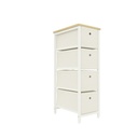 Idiya Glascow Drawer storage cabinet , White