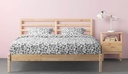 TARVA Queen Bed Frame| Solid Wood| Pine| Luröy| High Bed Frame