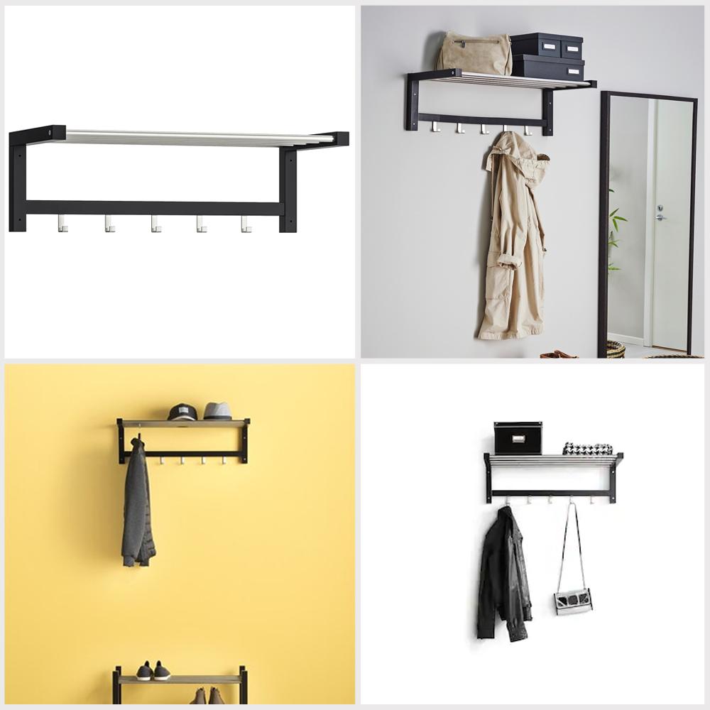 TJUSIG Hat Rack, Black