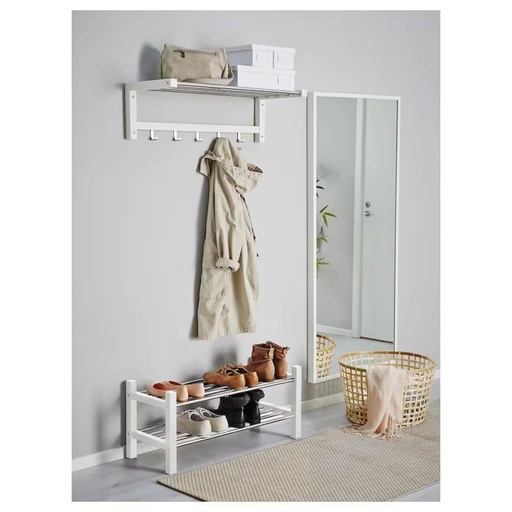 IKEA TJUSIG Hat Rack, White