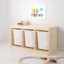 TROFAST Frame, Light White Stained Pine