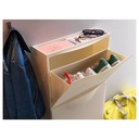 Trones Shoe Cabinet Storage, White