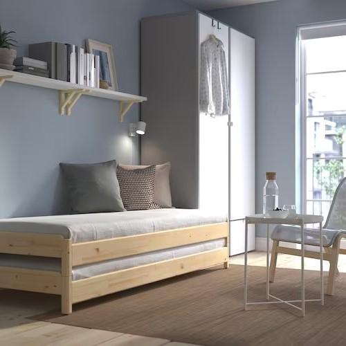 IKEA Utaker Stackable Bed, Pine (no mattress)