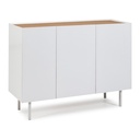 Idiya ILLINOIS Sideboard with 3 Doors & 3 Drawers