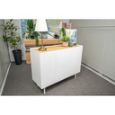 Idiya ILLINOIS Sideboard with 3 Doors & 3 Drawers