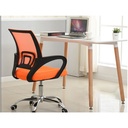 Gyoda modern office chair Steel Five-star foot armchair