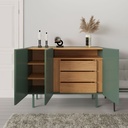 Idiya ILLINOIS sideboard with 3 doors+ 3drawers