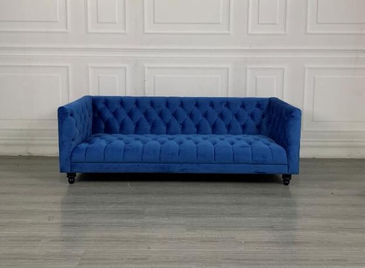 Cambridge Chesterfield 3 Seater Sofa,Blue