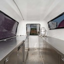 ISRAEL Food Trailer with Sink, Oil Water Separator, Cash Drawer, Water Heater