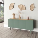 Idiya LOUISIANA sideboard with 4 doors+ 3 drawers