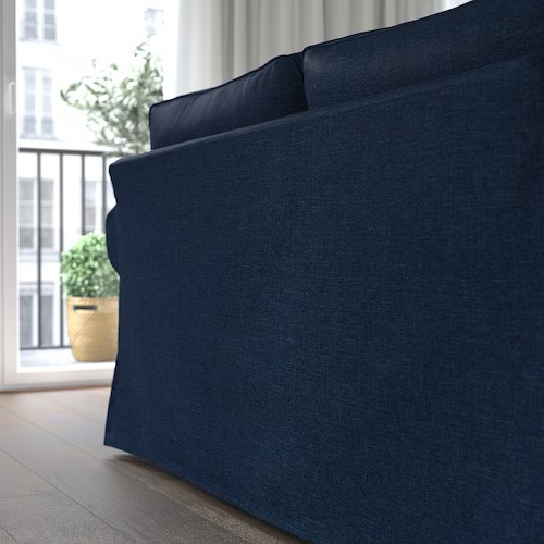 EKTORP 3-seat sofa Kilanda dark blue