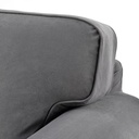 EKTORP 2-seat sofa Hakebo dark grey
